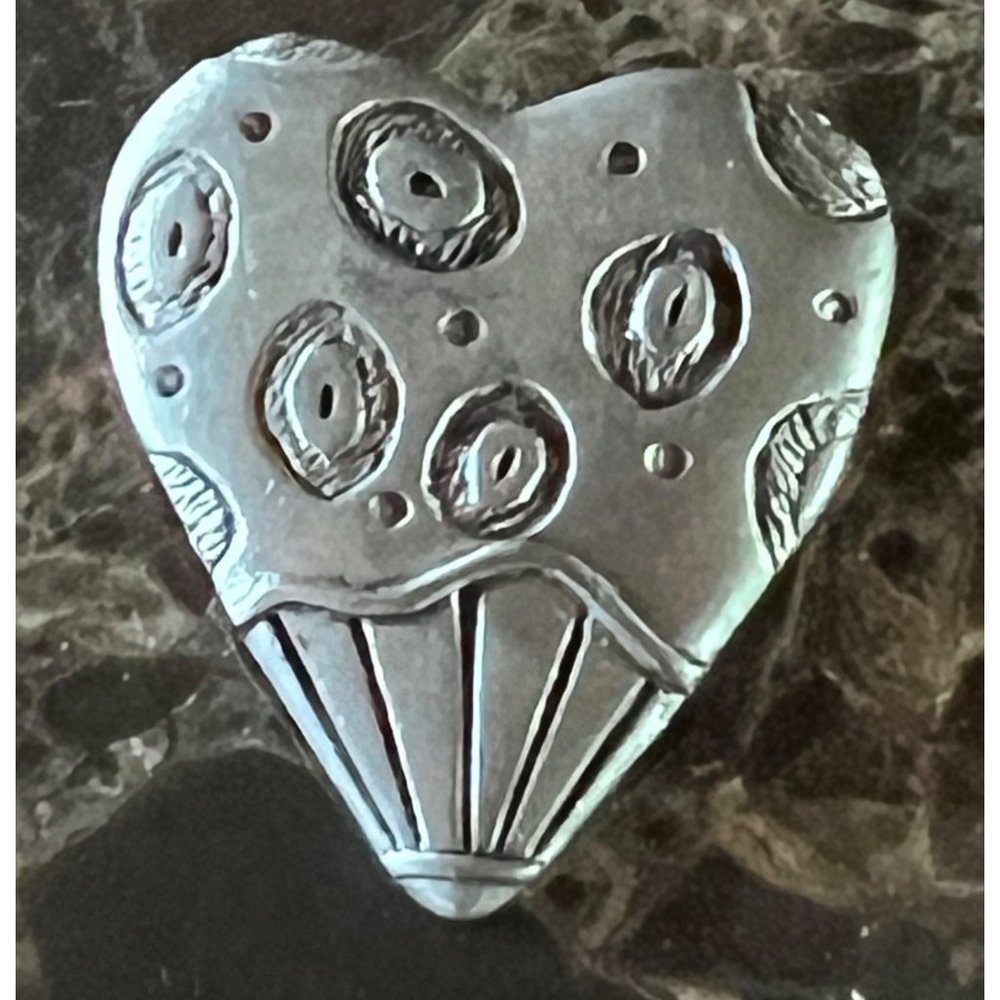 1997 Seagull Canada Pewter Heart